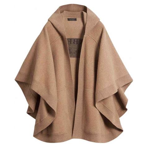 burberry cape camel|Burberry cashmere cape.